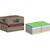 Post-it® Haftnotizen Super Sticky Recycling Notes, 76 x 76 mm, farbsortiert, 12
