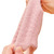 Ciepłe rękawiczki zimowe dotykowe do telefonu damskie biało-różowe