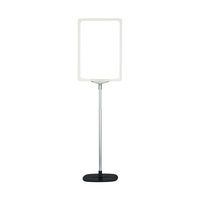 Tabletop Display / Showcard Stand "Serie KR" | white similar to RAL 9010 A4