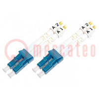 Patch cord a fibra ottica; OS2; LC/UPC,su entrambi il lati; 10m