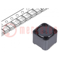 Inductor: wire; SMD; 180uH; 1.6A; 270mΩ; ±20%; 12x12x10mm; -40÷125°C