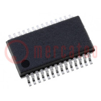 IC: microcontroller PIC; 28kB; 32MHz; 1,8÷3,6VDC; SMD; SSOP28; buis