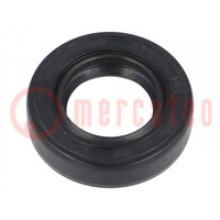 Oliekeerring; NBR-rubber; Thk: 7mm; -40÷100°C; Shorehardheid: 70