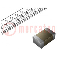 Capacitor: ceramic; MLCC; 10nF; 50V; C0G (NP0); ±5%; SMD; 0603