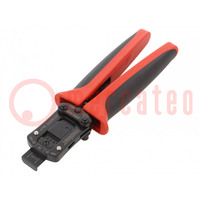 Tool: for crimping; Micro-Lock Plus; terminals; 30AWG÷26AWG