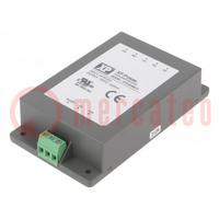 Convertitore: DC/DC; 40W; Ud'ingr: 18÷75V; Ud'usc: 12VDC; DTE40