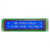 Display: LCD; alphanumeric; STN Negative; 20x2; blue; 190x54mm; LED