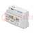 Power supply: transformer type; for DIN rail; 15VDC; 0.8A; 230VAC