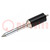 Tip; conical; 0.8mm; for soldering iron; WEL.WPS18EU