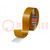 Tape: fixing; W: 50mm; L: 50m; Thk: 225um; double-sided; white; 20%