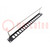 Patch panel; mounting adapter; SLIM; RACK; screw; 29mm; 19"