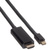ROLINE Mini DisplayPort Kabel, Mini DP-UHDTV, ST/ST, schwarz, 1 m