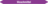 Mini-Rohrmarkierer - Waschmittel, Violett, 0.8 x 10 cm, Polyesterfolie, Seton