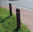 Modellbeispiel: Absperrpfosten -Bollard- Ø 150 mm in braun