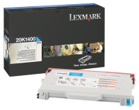 Lexmark Lasertoner Druckkassette, Cyan, ca. 6600 Seiten Ref.Nr. 20K1400