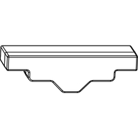 Produktbild zu MACO részszellőztető záródarabok fixszárnyakkal, ezüst (454882)