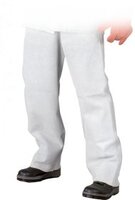 Spodnie spawalnicze Reis Indianex SSL W, wzrost 170-182cm, pas 92-106cm, skórzane, biały