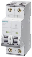 SIEMENS 5SY5 - INTERRUPTEUR AUTOMATIQUE 70 10 KA CURVA-C 2 PÔLES 3 A 5SY5203-7