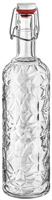 Bügelverschlussflasche Oriente; 1.05l, 8.5x32 cm (ØxH); transparent; 6 Stk/Pck