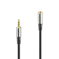 sonero S-AC550-075 cable de audio 7,5 m 3,5mm Negro