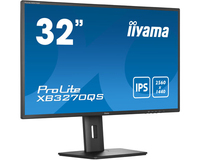 iiyama ProLite XB3270QS-B5 monitor komputerowy 80 cm (31.5") 2560 x 1440 px Wide Quad HD LED Czarny