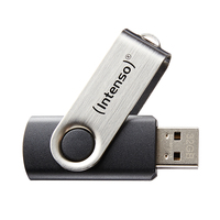 Intenso Basic Line pamięć USB 32 GB USB Typu-A 2.0 Czarny, Srebrny