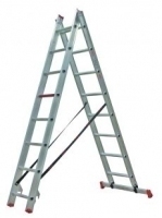 Altrex 2 piece aluminum ladder