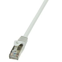 LogiLink 0.5m Cat.6 F/UTP hálózati kábel Szürke 0,5 M Cat6 F/UTP (FTP)