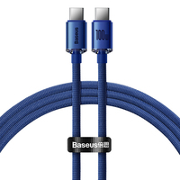 Baseus CAJY000603 kabel USB 1,2 m USB 2.0 USB C Niebieski