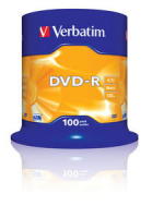 Verbatim DVD-R Matt Silver 4,7 GB 100 szt.