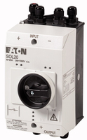 Eaton SOL20/2MV elektrische schakelaar Tuimelschakelaar 2P Zwart, Wit