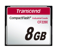 Transcend 8GB Industrial Temp CF220I CF CompactFlash SLC