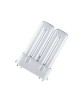 Osram DULUX F lámpara fluorescente 18 W 2G10 Blanco cálido