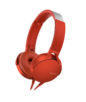 Sony MDR-XB550AP Zestaw słuchawkowy Złącze 3,5 mm Bluetooth Czerwony