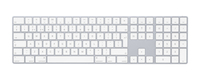 Apple Magic Tastatur Bluetooth QWERTY Schwedisch Weiß