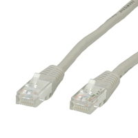 Secomp 1.5 m RJ45/RJ45 cable de red Gris 1,5 m Cat6 U/UTP (UTP)