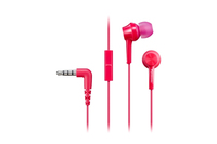 Panasonic RP-TCM115E Headset Wired In-ear Calls/Music Pink