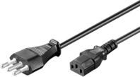 Microconnect PE100430 Stromkabel Schwarz 3 m C13-Koppler