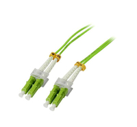 Synergy 21 S215502 InfiniBand/fibre optic cable 15 m 2x LC OM5 Green