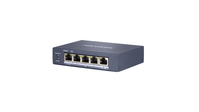 Hikvision Digital Technology DS-3E0505HP-E łącza sieciowe Nie zarządzany Gigabit Ethernet (10/100/1000) Obsługa PoE Niebieski