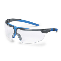 Uvex 9190275 Schutzbrille/Sicherheitsbrille Anthrazit, Blau