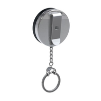 BASI 0006-0556 sleutelhanger & huls Zwart, Zilver