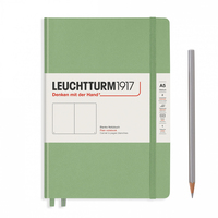 Leuchtturm 361585 Notizbuch A5 251 Blätter Grün