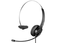 Sandberg 126-28 fejhallgató és headset Vezetékes Fejpánt Iroda/telefonos ügyfélközpont USB A típus Fekete