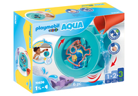 Playmobil 1.2.3 70636 bath game/toy/sticker Bath playset