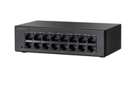 Cisco SF110D-16 Unmanaged Switch | 16 Ports 10/100 Desktop | Limited Lifetime Protection (SF110D-16-UK)