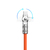 DUDAO L24CL 120W USB-C - Lightning Cable 1 m Naranja