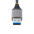 StarTech.com Hub USB de 4 Puertos - USB 3.0 de 5Gbps - Alimentado por el Bus - Concentrador de 4 Puertos USB-A con Alimentación Opcional - Ladrón USB Portátil - Cable 30cm
