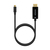 AISENS Cable Conversor USB-C a Displayport 8K@60Hz, USB-C/M-DP/M, Negro, 1.8M