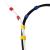 LogiLink KAB0053 kabelbinder Velcro cable tie Klittenband Blauw 1 stuk(s)